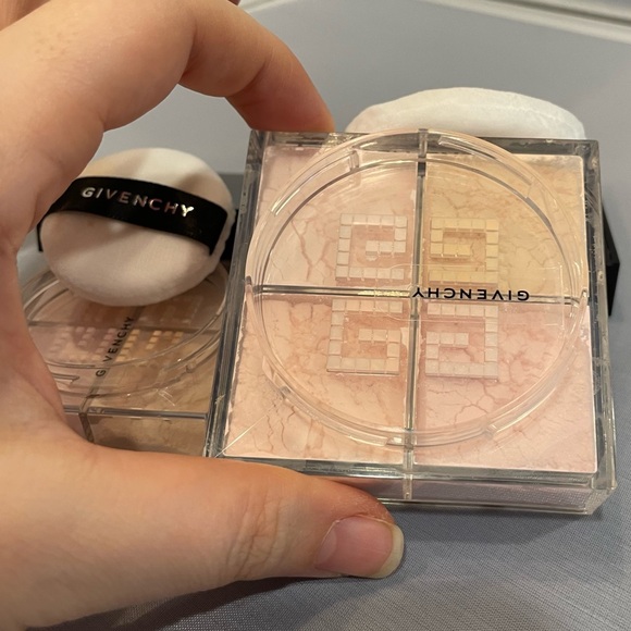 New Lot 2 Givenchy No. 3 Voile Rose Rare Face Matte Setting Powder Highlight Lux - Picture 7 of 8